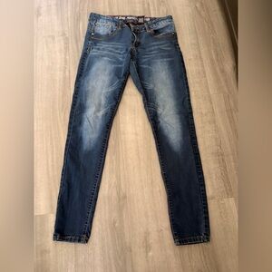 VIP Women's Skinny Jeans in Medium Blue Wash